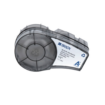 Picture of Brady Black on White Paper Thermal Transfer 152248 Continuous Thermal Transfer Printer Label Cartridge (Main product image)
