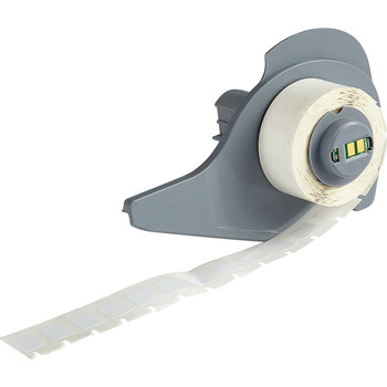 Picture of Brady White Polyester Thermal Transfer M71-4-423 Die-Cut Thermal Transfer Printer Label Roll (Main product image)