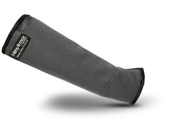 Picture of HexArmor Gray SuperFabric Cut-Resistant Arm Sleeve (Main product image)
