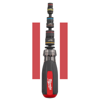 Milwaukee SHOCKWAVE Impact Duty Impact Multi-Nut Driver, Steel