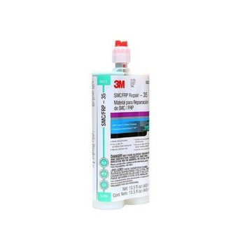 3M 08273 Two-Part Base & Accelerator (B/A) White Urethane Adhesive - Liquid  400 ml Cartridge