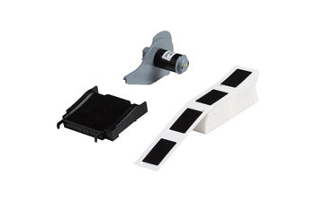 Picture of Brady Black Polyester Thermal Transfer M71EP-173-593-BK Die-Cut Thermal Transfer Printer Label Roll (Main product image)