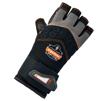 Ergodyne ProFlex 910 Black Large Neoprene/Spandex Work Gloves - Gel Polymer Coating - 17714