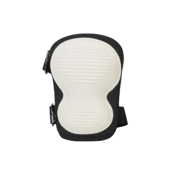 Global Glove FrogWear Knee Pads KP411 - Size One Size - Black and White