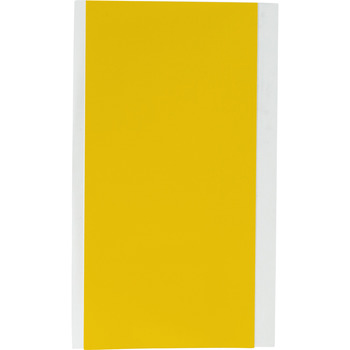 Brady M610 M6C-1000-581-YL Printer Label Roll - 1 in x 50 ft - Vinyl - Yellow - B-581 - 63585