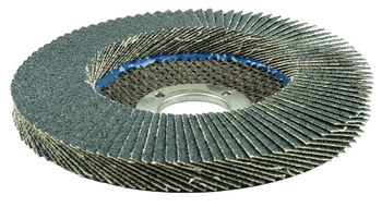 Weiler Tiger Paw Type 29/Angled Flap Disc 51062 - Alumina Zirconia - 4 1/2 in - 60 - Coarse