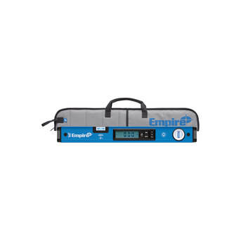 Milwaukee True Blue Aluminum Digital Box Level - 1.11 in Length - 2.75 in Wide - 24 in Thick - EM105.24