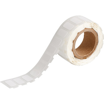 Picture of Brady White Polyester Thermal Transfer CL-105-619 Die-Cut Thermal Transfer Printer Label Roll (Main product image)
