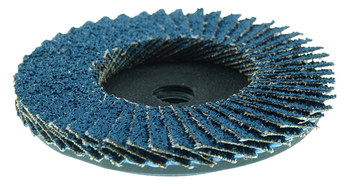 Weiler Bobcat Type 27 Flap Disc 50913 - Zirconium - 3 in - 40 - Coarse