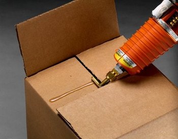3M 3762PG Hot Melt Adhesive Tan High Melt Slug - 1 in Dia - 1 in - 82614