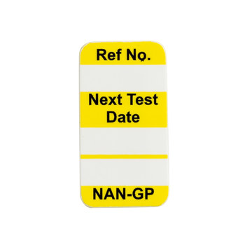Picture of Brady Nanotag Yellow Vinyl NAN-GP Y Nano Tag Insert (Main product image)