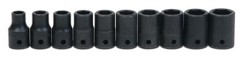 Picture of Williams Shallow Length Shallow Socket Set JHWMS410HRC (Main product image)