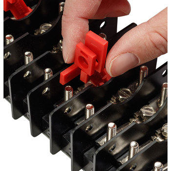 Brady Red Fiberglass Reinforced Nylon Circuit Breaker Lockout Device 149279 - 0.438 in Width - 1.313 in Height - 754473-60049