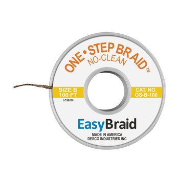 EasyBraid OS-B-100 Desoldering Braid - 0.050 in x 100 ft