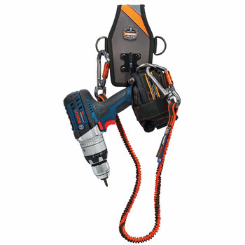 Ergodyne Arsenal 5563 Tool Holder 13563, 2 1/2 in x 6 in, Polyester, Gray