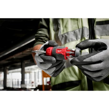 Milwaukee Hex 48-22-2910 8-in-1 Multi-Bit Screwdriver - 4.68 in - 63053
