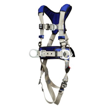 DBI-SALA ExoFit X100 Climbing, Positioning Body Harness 70804533340, Size Large, Gray - 18358