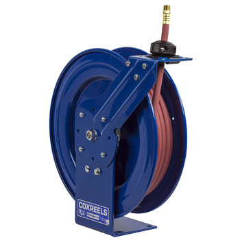 Picture of Coxreels P-LPL-335-SS P-SS Series 35 ft Electro-polish Stainless Steel Stainless Steel Hose Reel (Main product image)