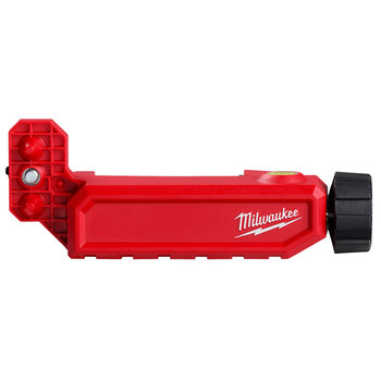 Milwaukee Red/Black Plastic Exterior Rotary Laser Receiver - 7.11 in Length - 3.24 in Wide - 1.3 in Thick - 3711