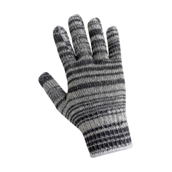 Global Glove S51 Brown/White Cotton/Polyester Work Glove