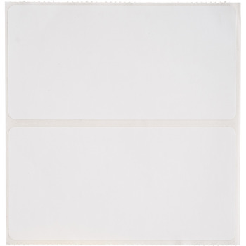 Brady i61-55-402-3 Die-Cut Printer Label Roll - 4 in x 2 in - Paper - White - B-402 - 64599