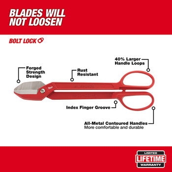 Milwaukee 48-22-4001 Bulldog Tinner - 16 in - 35028
