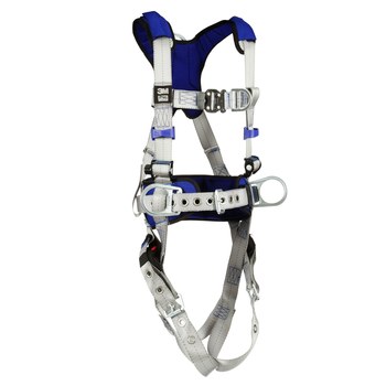 DBI-SALA ExoFit X100 Climbing, Positioning Body Harness 70804540519, Size Large, Gray - 19054