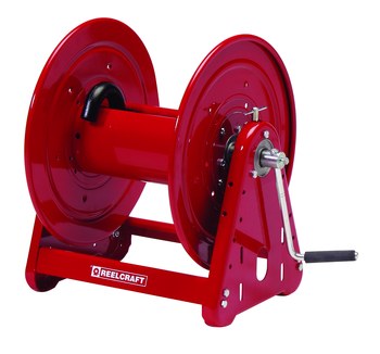 Reelcraft Industries PW30000 Series Hose Reel - 300 ft Capacity - Hand  Crank Drive - CA38112 M