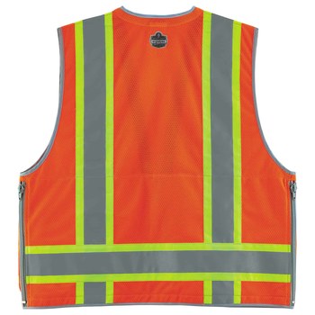 Ergodyne Glowear High-Visibility Vest 8254HDZ 21455 - Size Large/XL - High-Visibility Orange