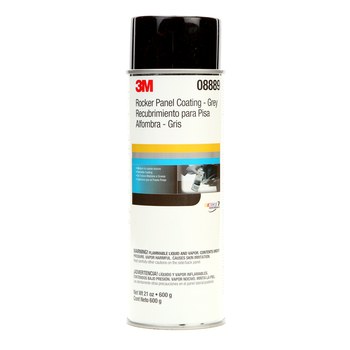 3M 08889 7100177460 Rocker Panel Coating, Gray, 21 oz | RSHughes.com