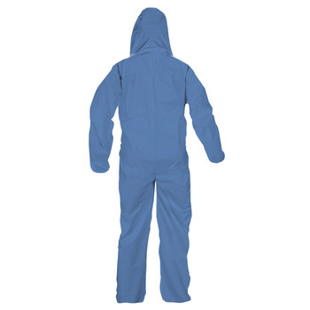 Kimberly-Clark Kleenguard A60 Blue 4XL Disposable Chemical-Resistant Coveralls - 036000-45027