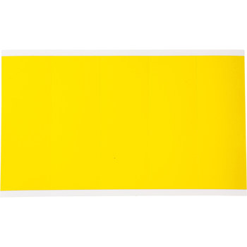 Picture of Brady 34 Series Yellow Write-On Indoor Vinyl Cloth 34 Series 3460-BLANK Punctuation Label (Main product image)