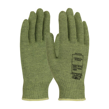 Picture of PIP Kut Gard 07-KA710 Green Medium Kevlar Cut-Resistant Gloves (Main product image)