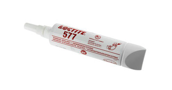LOCTITE Pipe Thread Sealant: 577, 1.7 fl oz, Tube, Yellow, High-Temp  Resistant