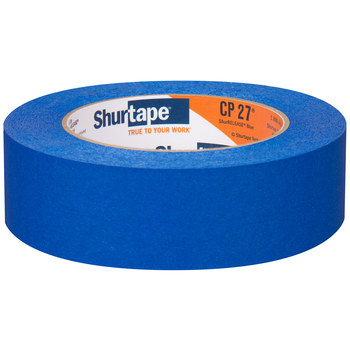 Shurtape ShurRELEASE CP 27 Blue Painter's Tape - 36 mm Width x 55 m Length