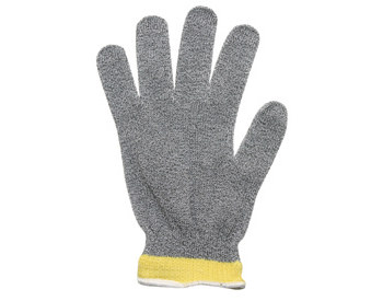 Picture of Sperian Perfect Fit KVPF7 Yellow Medium HPPE/Leather Deerskin Cut-Resistant Gloves (Main product image)