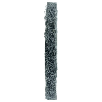 Weiler Nylox 83310 Wheel Brush - 10 in Dia - Crimped Nylon Bristle