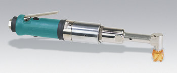 Dynabrade Mini-Angle Head Drill, 1/4 in Inlet, 0.4 hp, 53455