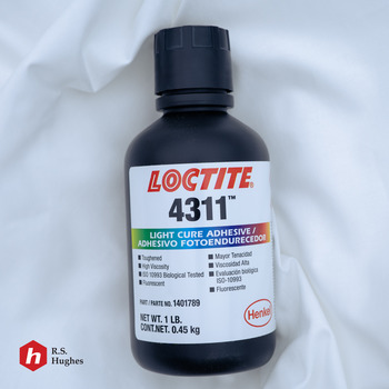 Loctite Flash Cure 4311 Cyanoacrylate Adhesive IDH:1401789, 1 lb