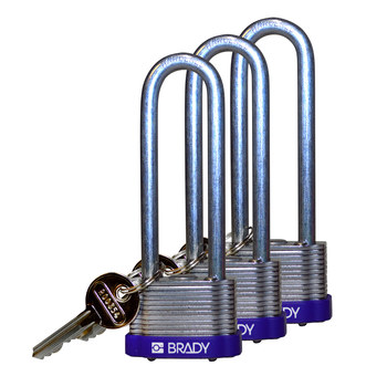 Picture of Brady - 123259 Keyed & Safety Padlock (Main product image)