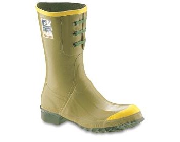 Picture of Servus 21607 Green 8 Steel Toe Work Boots (Main product image)