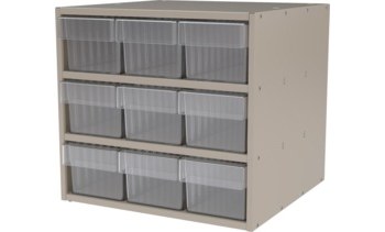 Picture of Akro-Mils AD1817P68 Akrodrawers 60 lb Putty Powder Coated, Textured Stackable Super Modular Cabinet (Main product image)