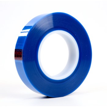 3M 8905 Blue Polyester Masking Tape - 2 in Width x 72 yd Length