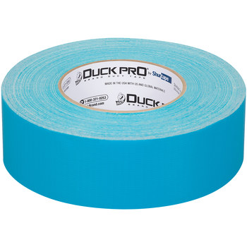 Shurtape Duck Pro PC 608 Teal Blue Duct Tape - 48 mm Width x 55 m Length - 9 mil Thick - SHURTAPE 105452