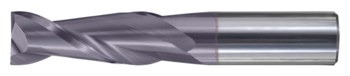 Bassett - 3/4 in Dia. Carbide End Mill - 2 Flute - 4 in Length - B00065