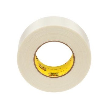 3M Scotch 890RCT Clear Filament Strapping Tape - 48 mm Width x 55 m Length - 8 mil Thick - 71962