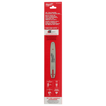 Milwaukee Top Handle Chainsaw Guide Bar 49-16-2743 - 0.8 lb - 12 in Blade