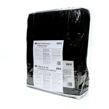 3M 5919 Black Welding Blanket - 57 in Width - 80 in Length - 051131-05919