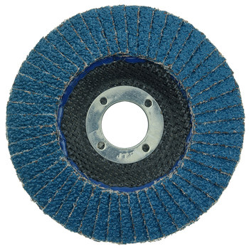 Weiler Tiger Type 29 Flap Disc 50601 - Zirconium - 4-1/2 in - 24 - Very Coarse