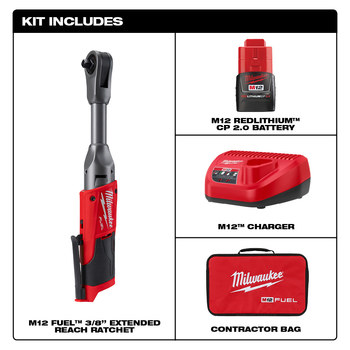 Milwaukee m12 discount fuel ratchet combo